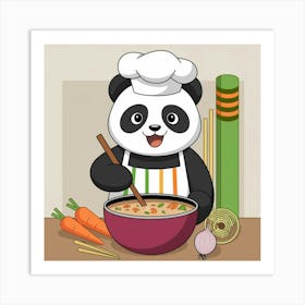 An Illustration Of A Panda Bear Wearing Zdodg1qgtumx9pksqstm8g W5gyh4t0qac G Pbt6ervg Art Print