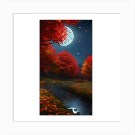 Autumn Forest 4 Art Print