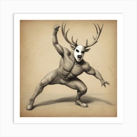 Deer! 27 Art Print