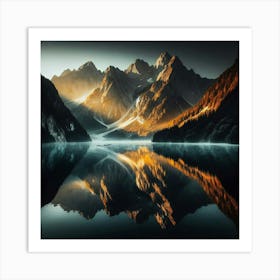 Mountain - Mountain Stock Videos & Royalty-Free Footage Art Print