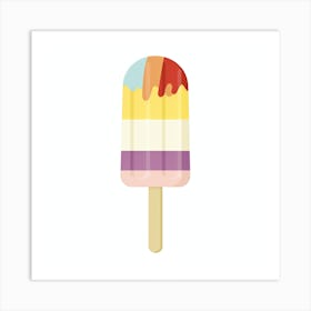 Ice Cream Pop 1 Art Print