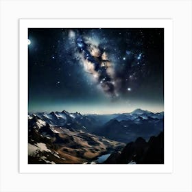 Milky Way 1 Art Print