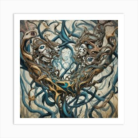 Heart Of The Forest Art Print