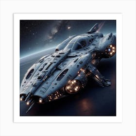 Spaceship 1 Art Print