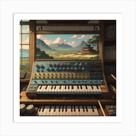 Imagination Keyboard Art Print