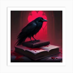 Raven 3 Art Print