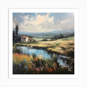 Monet's Whispers in Florence Art Print