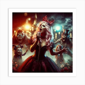 Scream Queen Art Print