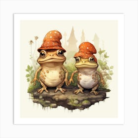 Toads Cartoon 3 Póster