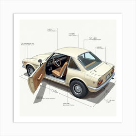 Bmw 320 Art Print