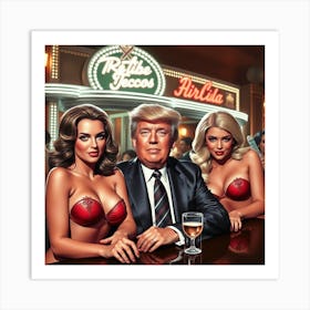 Donald Trump 3 Art Print