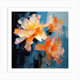 Flowers Oil Painting Art Print