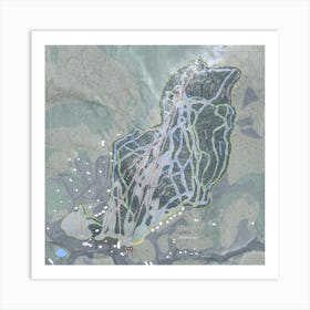 Black Mountain Art Print