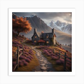 Autumn in Scotland Art Print