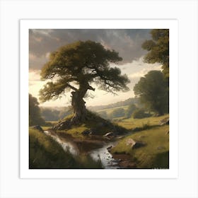 Lone Tree 19 Art Print