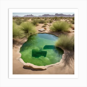 768228 A Glass Image Of A Clear Pool Of Water In The Midd Xl 1024 V1 0 Art Print