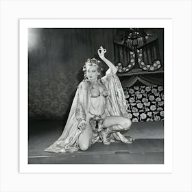 Lili Saint Cyr Art Print