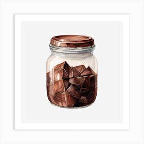 Chocolate Jar 2 Art Print