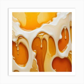 Drips Of Honey Art Print