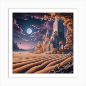 Fantasy Painting 10 Art Print