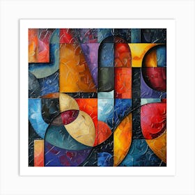 Abstract Painting 44 Art Print