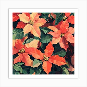 Poinsettia 1 Art Print