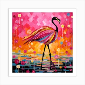 Flamingo 4 Art Print