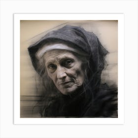 Old Woman Art Print