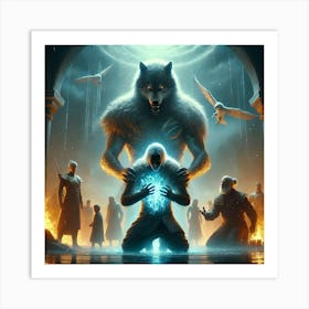 Sacrifice And Survival Art Print