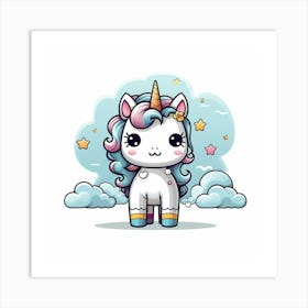 Unicorn 56 Art Print