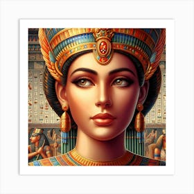 Cleopatra Portrait Artwork 108 Art Print