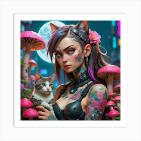 Cyberfairy Art Print