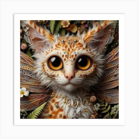 Fairy Cat 2 Art Print