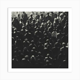 'The Crowd' 3 Art Print