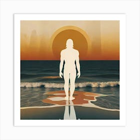 Reflection of Solitude Art Print