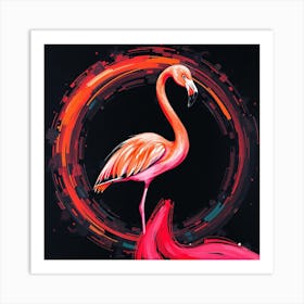 Flamingo 22 Art Print