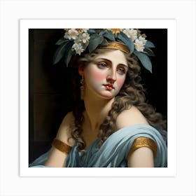 Greek Goddess 29 Art Print