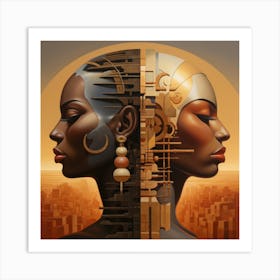 Afrofuturism Art Print