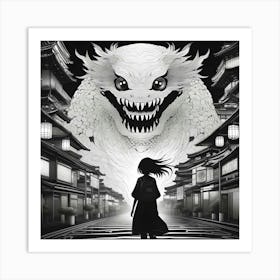 Ghoul Art Print