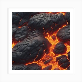 Lava Flow 47 Art Print