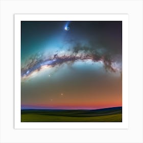 Milky Way Art Print