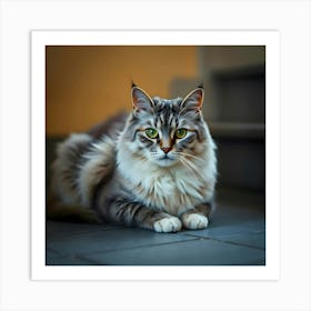 Coon Cat 1 Art Print