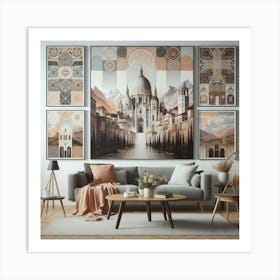 Islamic Canvas Art Art Print