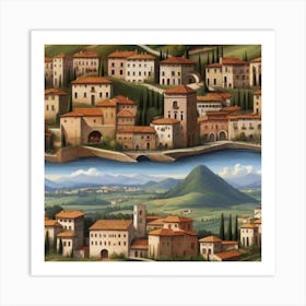 Tuscany 1 Art Print