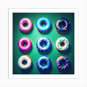 Donuts 1 Art Print