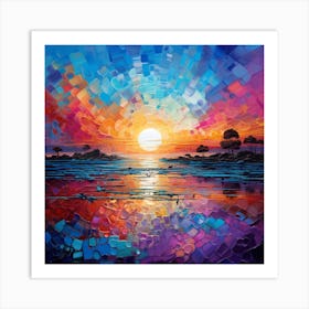 Sunset Art Print