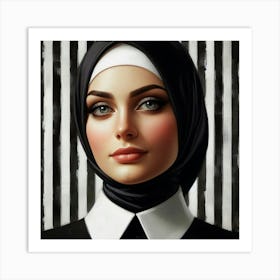 Muslim Girl 1 Art Print