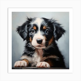 Bernese Mountain Dog Art Print