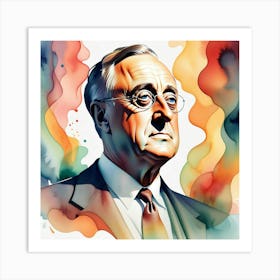 Franklin D. Roosevelt 15 Art Print