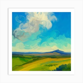 Cloudy Day 1 Art Print